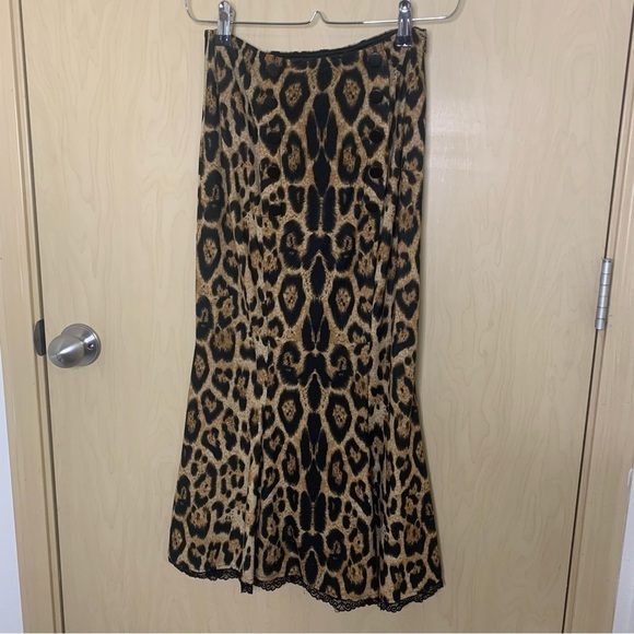 Vfshow Vfemage Dresses & Skirts - Women's Vfshow Vfemage Size Small Animal Print Midi Skirt